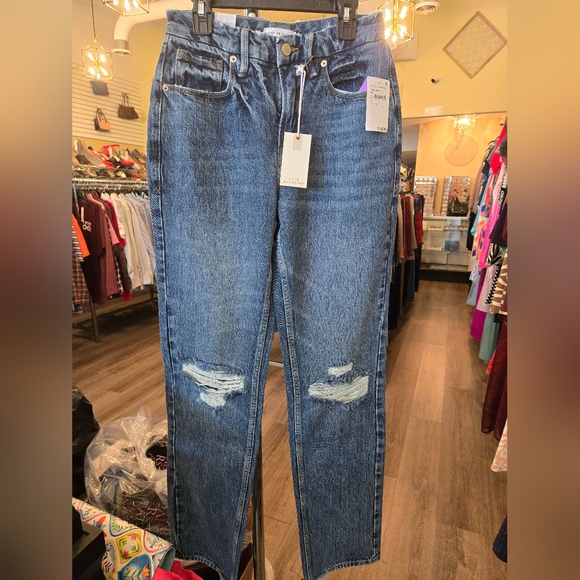 NWT Good American Jeans Sz 2 - Picture 1 of 4